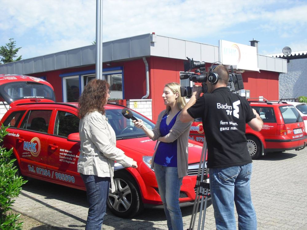 Dreharbeiten HWK Karlsruhe & Baden TV